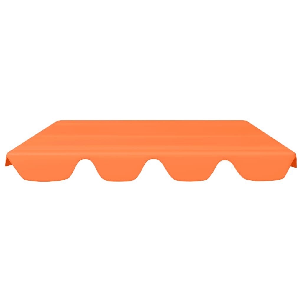 VidaXL replacement slip for swing bench 150 130x105 70 cm orange