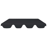 VidaXL replacement slip for swing bench 150 130x105 70 cm black