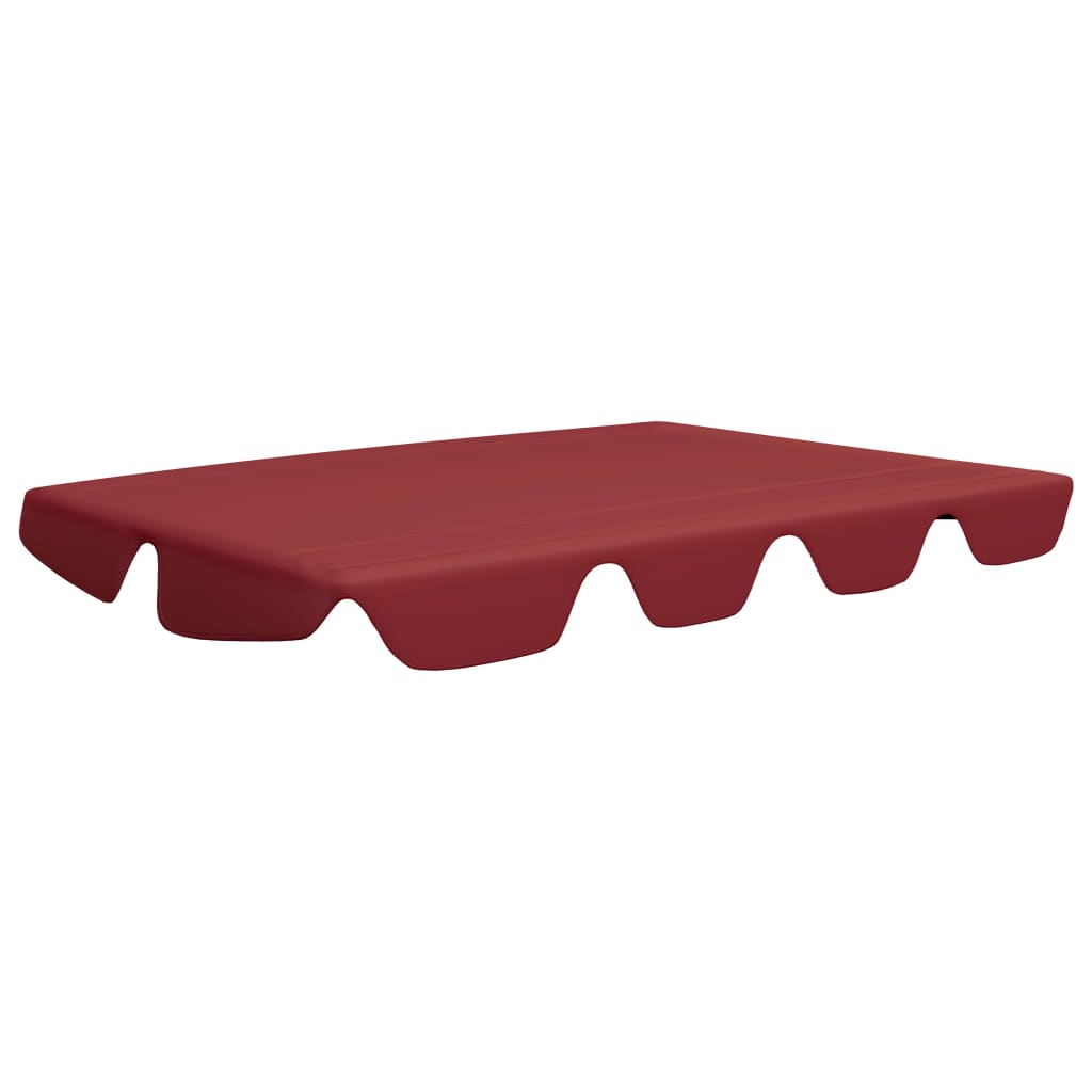 Vidaxl Slip de remplacement pour le banc de swing 150 130x105 70 cm Red