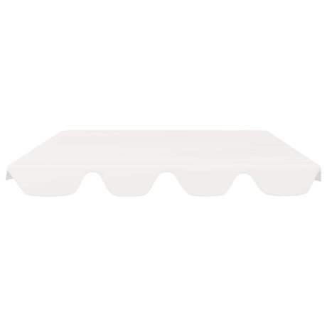 Vidaxl vervangingsluifel voor schommelbank 150 130x105 70 cm wit