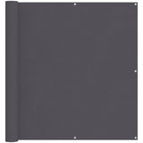 Vidaxl balkonscherm 120x300 cm oxford stof antraciet