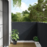 Vidaxl Balcony screen 120x600 cm Oxford fabric anthracite