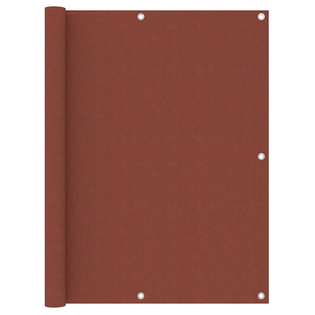 Vidaxl balkonscherm 120x400 cm oxford stof terracotta