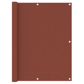 Vidaxl balkonscherm 120x600 cm oxford stof terracotta