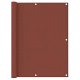 Vidaxl balkonscherm 120x600 cm oxford stof terracotta