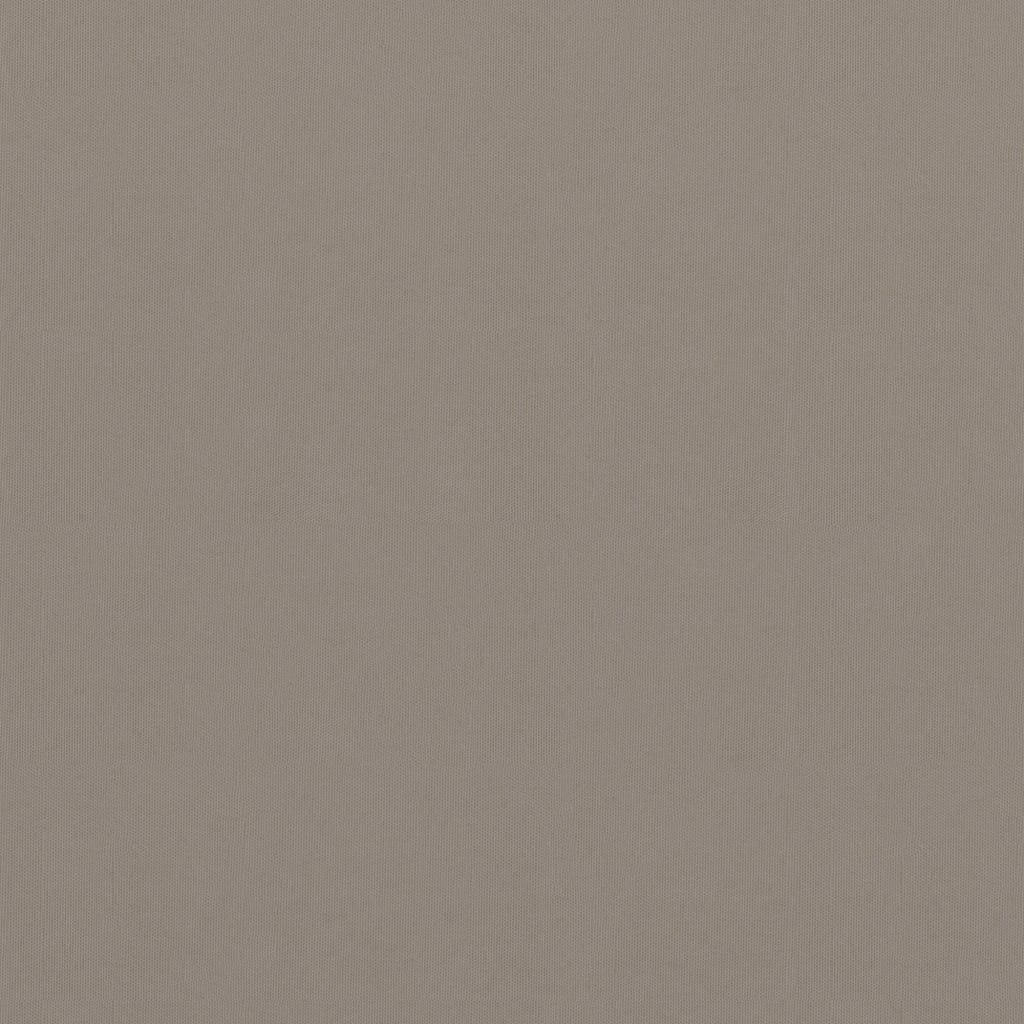 Vidaxl balkonscherm 75x400 cm oxford stof taupe