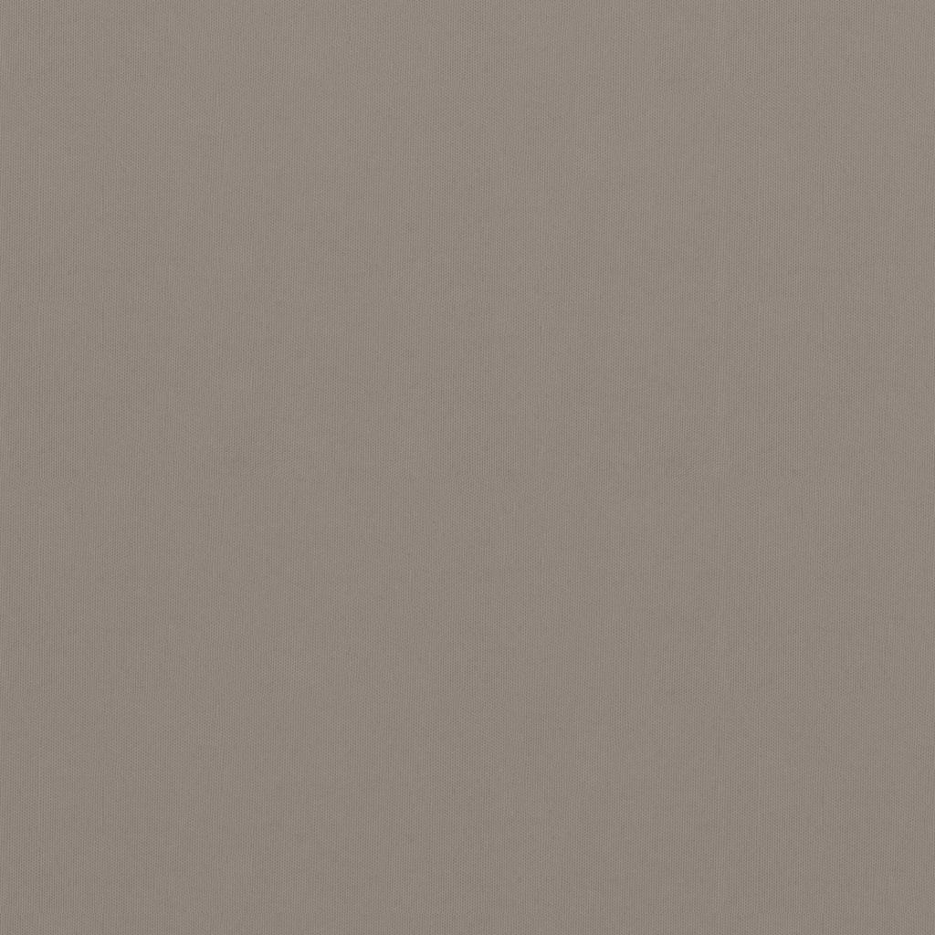 Vidaxl balkonscherm 90x500 cm oxford stof taupe