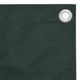 Vidaxl Balkon ekran 90x300 cm Oxford Fabric Dark Green