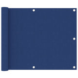 Vidaxl balkonscherm 75x300 cm oxford stof blauw