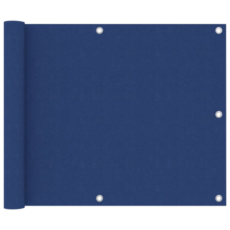 Vidaxl balkonscherm 75x300 cm oxford stof blauw