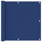 Vidaxl balkonscherm 90x300 cm oxford stof blauw