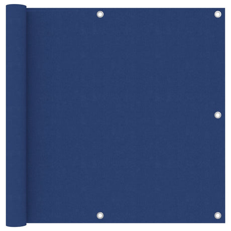 Vidaxl balkonscherm 90x600 cm oxford stof blauw