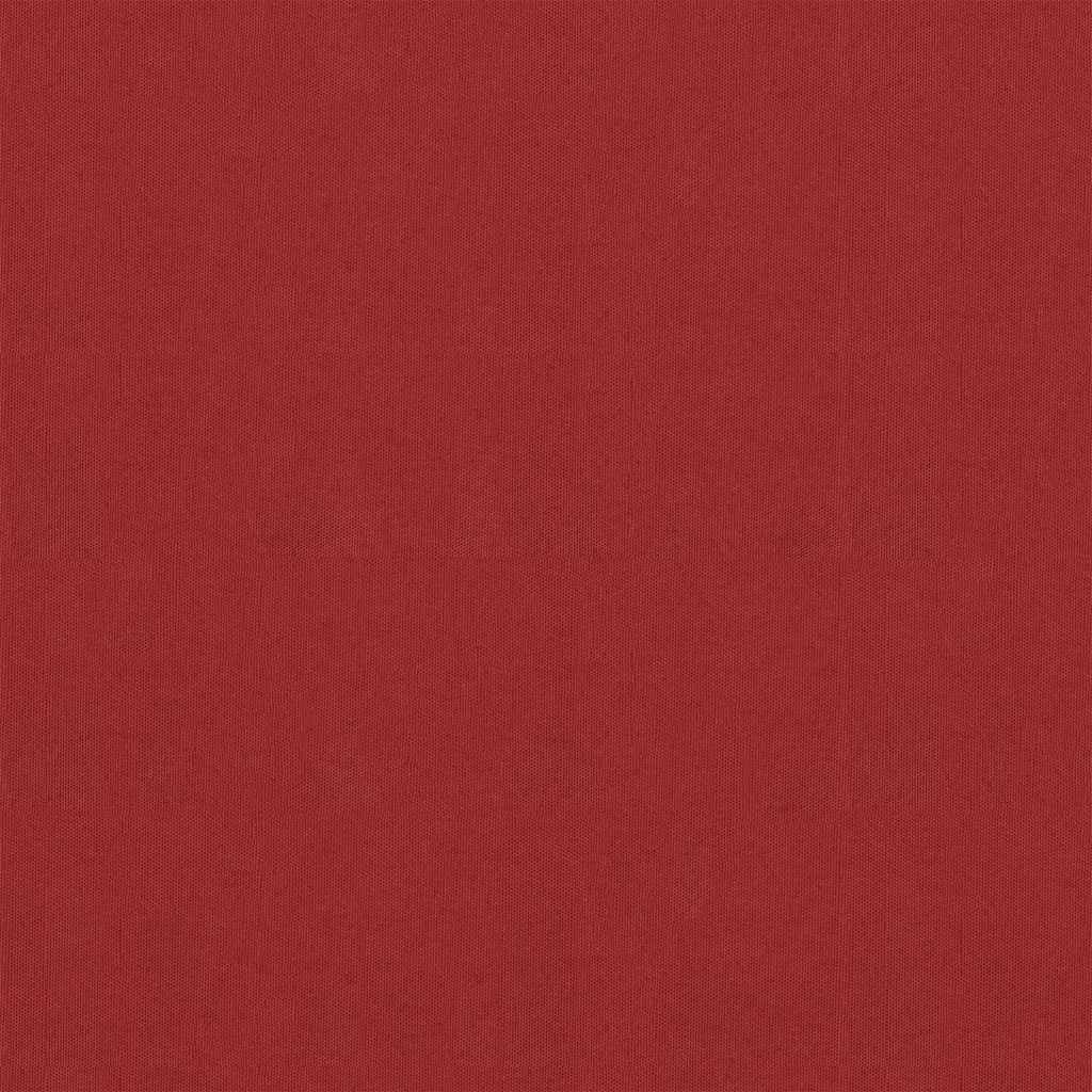 Vidaxl balkonscherm 90x600 cm oxford stof rood