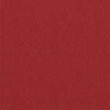 Vidaxl Balcony Schermata 120x300 cm tessuto Oxford rosso