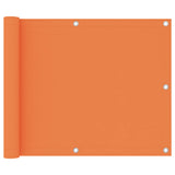 Vidaxl balkonscherm 75x300 cm oxford stof oranje