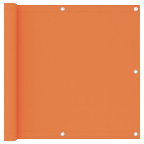 Vidaxl balkonscherm 90x500 cm oxford stof oranje