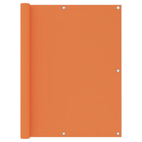 Vidaxl balkonscherm 120x600 cm oxford stof oranje