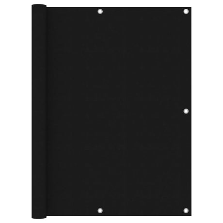Vidaxl balkonscherm 120x300 cm oxford stof zwart