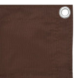 Vidaxl balkongskjerm 75x600 cm Oxford Fabric Brown