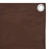 Vidaxl Balcony ekran 120x600 cm Oxford Tkanina Brown