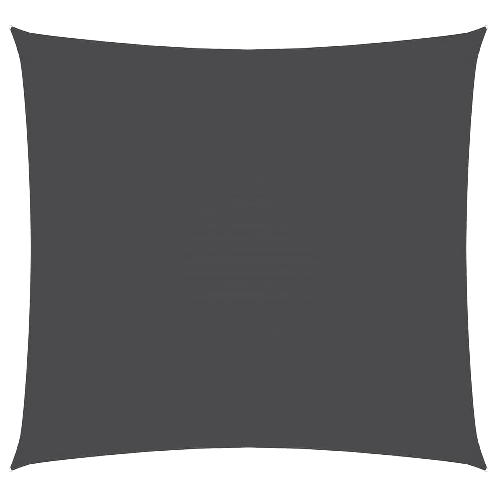 Vidaxl Sunshade Square 2,5x2,5 m Oxford tissu anthracite -colored