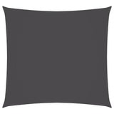 Vidaxl Sunshade Square 3x3 M Oxford Fabric Anthracite -colored