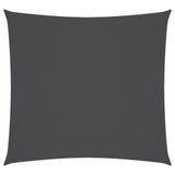 Vidaxl zonnescherm vierkant 4,5x4,5 m oxford stof antracietkleurig