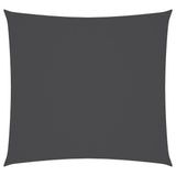 Vidaxl zonnescherm vierkant 5x5 m oxford stof antracietkleurig