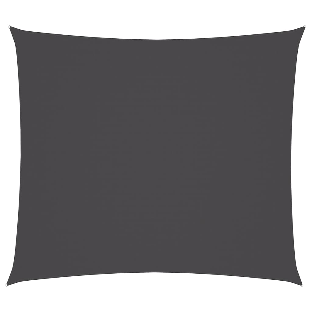 Vidaxl Sunshade rectangulaire 2x2,5 m Oxford tissu anthracite -colored