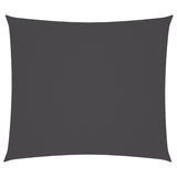 Vidaxl Sunshade rectangulaire 2x2,5 m Oxford tissu anthracite -colored