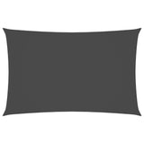 Vidaxl Sunshade rectangulaire 2x5 m oxford tissu anthracite -colored