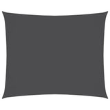 Vidaxl zonnescherm rechthoekig 2,5x3,5 m oxford stof antracietkleurig