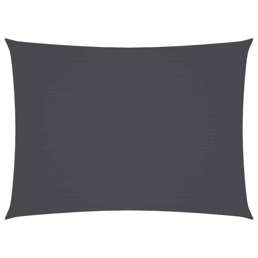 Vidaxl Sunshade rectangulaire 2,5x4 m oxford tissu anthracite -colored