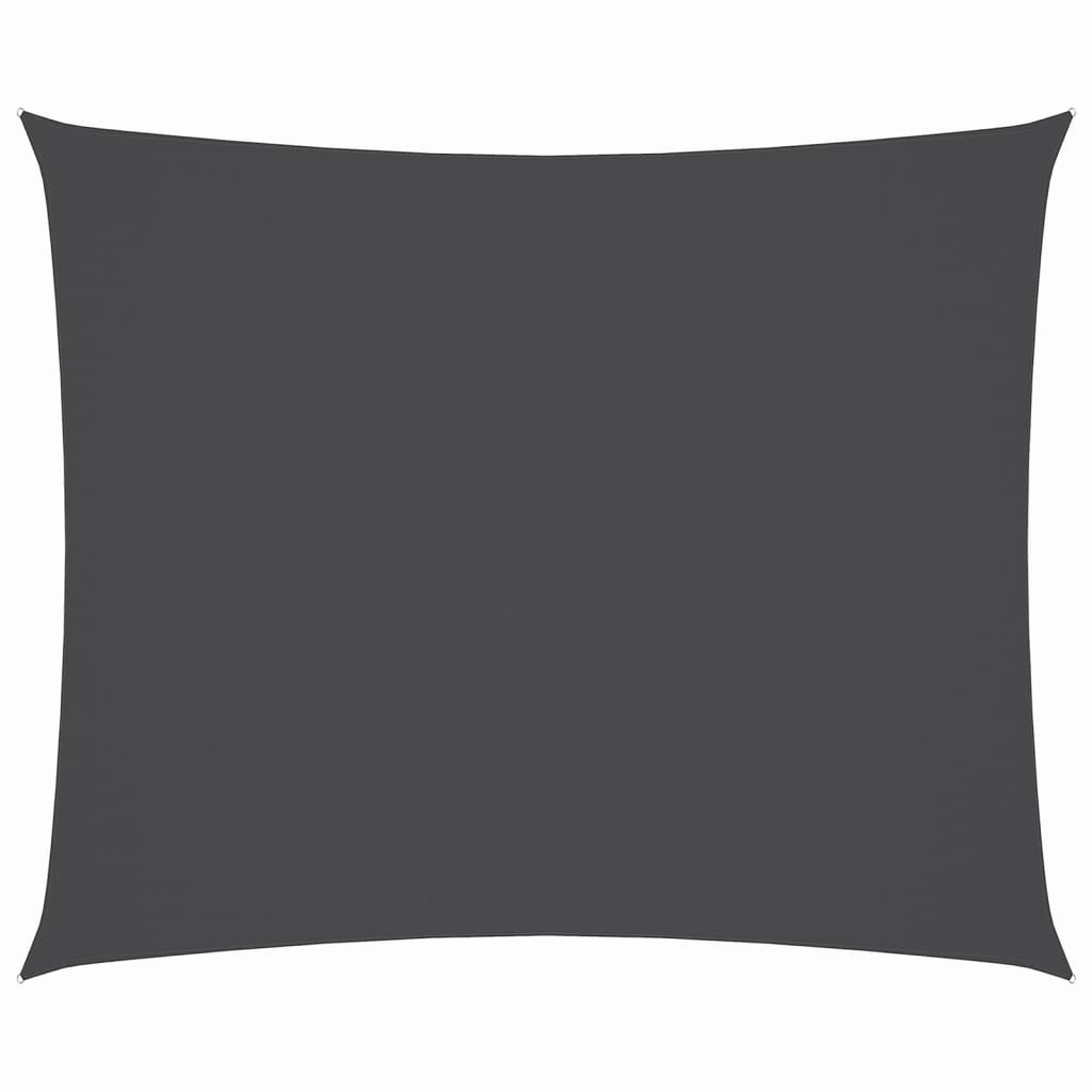 Vidaxl zonnescherm rechthoekig 3x4 m oxford stof antracietkleurig