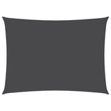 Vidaxl Sunshade rectangulaire 3x5 m oxford tissu anthracite -colored