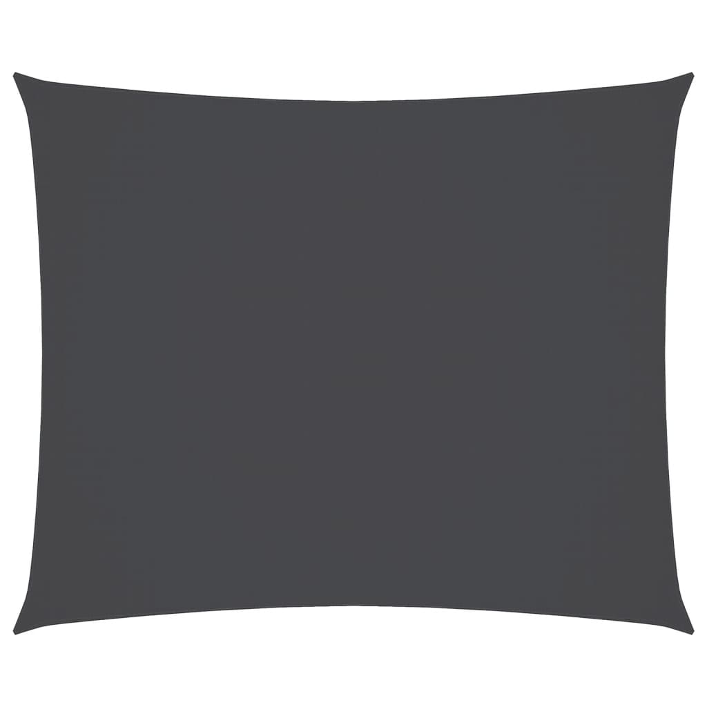 Vidaxl Sunshade Rectangular 3,5x4,5 M Oxford Fabric Anthracite -färgad