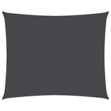 Vidaxl Sunshade Rectangular 3,5x4,5 M Oxford Fabric Anthracite -färgad