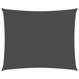 Vidaxl Sunshade rectangulaire 4x5 m oxford tissu anthracite -colored