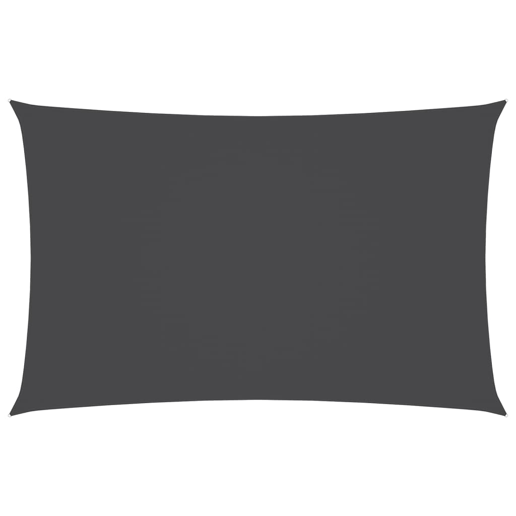 Vidaxl Sunshade rectangulaire 4x7 m oxford tissu anthracite -colored