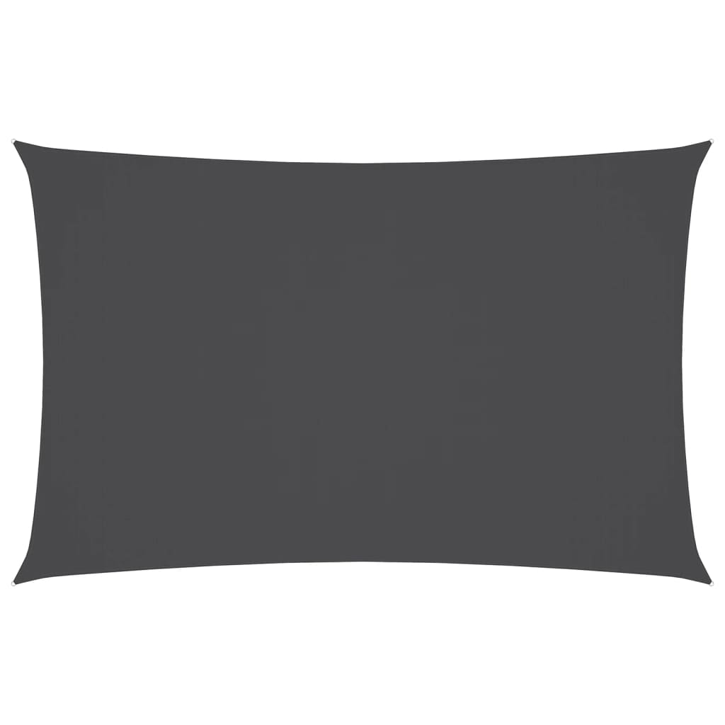 Vidaxl sunshade Rectangular 5x8 m oxford fabric anthracite -colored