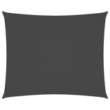 Vidaxl zonnescherm rechthoekig 6x7 m oxford stof antracietkleurig