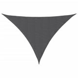 Vidaxl zonnescherm driehoekig 3,5x3,5x4,9 m oxford stof antracietkleur