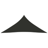 Vidaxl Sunshade Triangular 4x5x5 M Oxford Fabric Anthracite -färgad