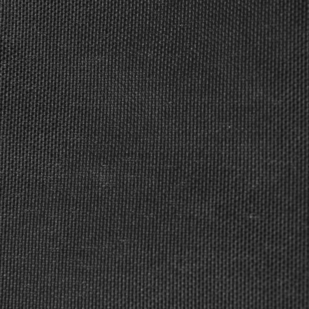 Vidaxl Sunshade Triangular 5x6x6 M Oxford Fabric Anthracite -colored