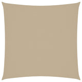 Vidaxl zonnescherm vierkant 3x3 m oxford stof beige