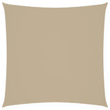 Vidaxl zonnescherm vierkant 3x3 m oxford stof beige