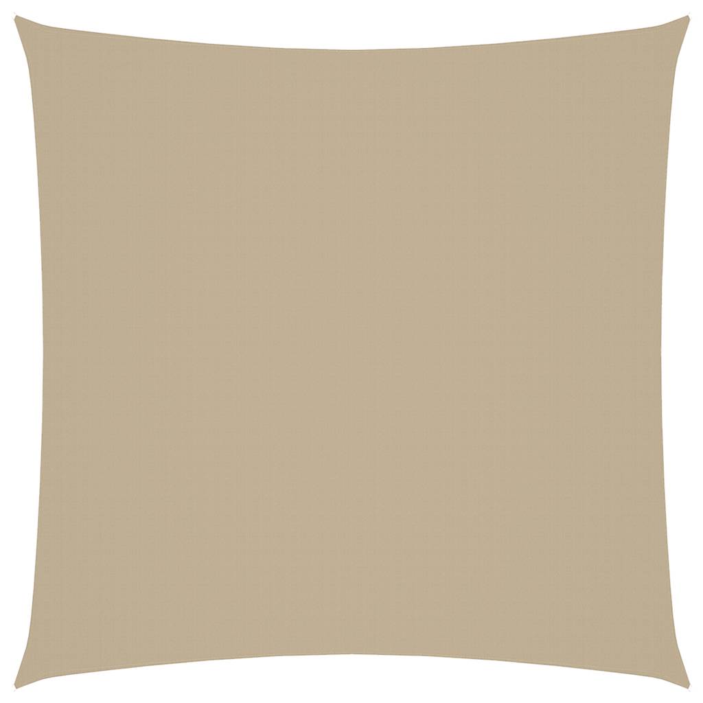 Vidaxl zonnescherm vierkant 4x4 m oxford stof beige