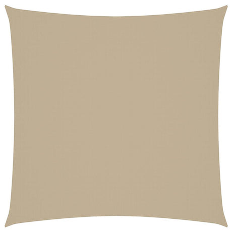 Vidaxl zonnescherm vierkant 4x4 m oxford stof beige