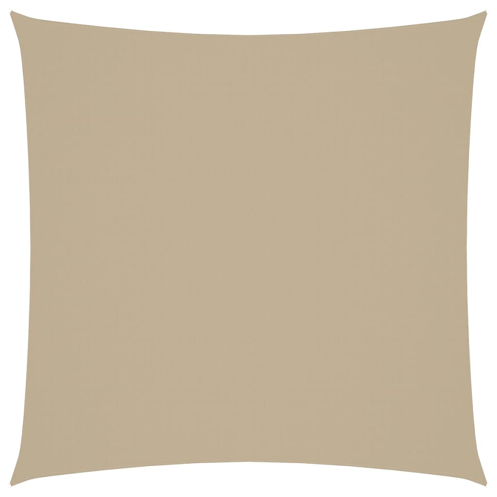 Vidaxl Sun Shade Square 5x5 M in tessuto Oxford Beige