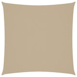 Vidaxl zonnescherm vierkant 7x7 m oxford stof beige